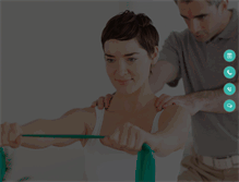 Tablet Screenshot of centerforphysicaltherapy.com